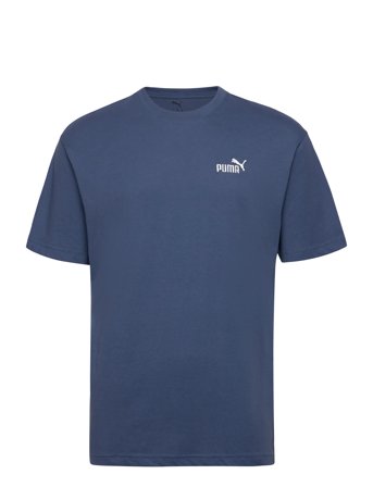 PUMA Ess Relaxed Small No. 1 Logo Tee - Blue - S