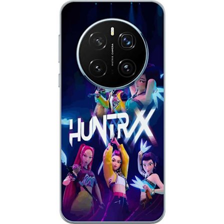 Kompatibelt Mobildeksel til Honor Magic7 Pro Kpop-inspirert Huntrix-gruppe fargerik sceneillustrasjon med jentekraft-estetikk og neonlys