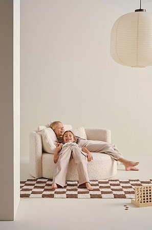 Jotex - Mini Teddy Kindersofa Naturweiß - WYOMING - Kaufe Kindersofas bei Jotex