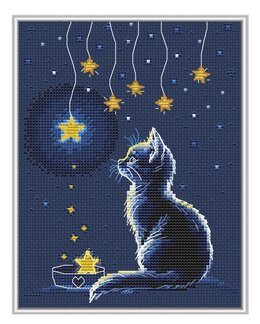 Stickpackung Bild Sternenfänger