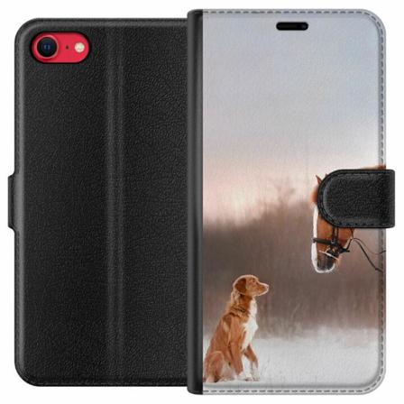 Apple Iphone 7 Plånboksfodral Häst & Hund