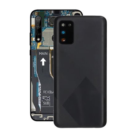 Samsung galaxy A02s Back Cover Black