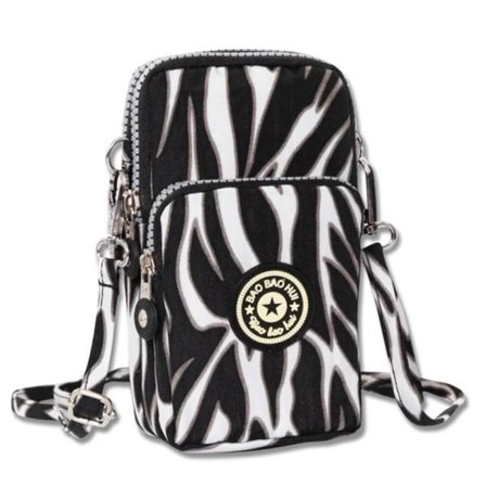 TG Smidig & Hållbar Mobilväska Axelväska ZEBRA