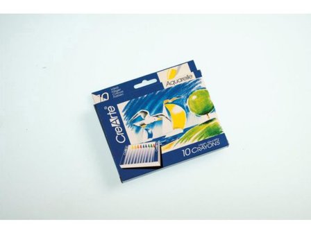 Vaxkritor vattenlösliga 10 färger - Lyreco - Skola och förskola - Bild och form - Kritor