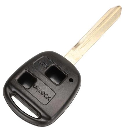 10X 2BT TOY41/TOY43/TOY47/TOY48 Fjernkontroll Bilnøkkel Fob Etui Skall for Toyota Camry Rav4 Corolla Prado Yaris Tarago