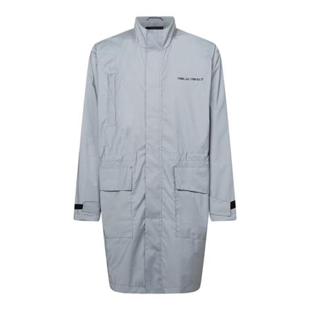 Karl Lagerfeld Reflective Parka Grå, Herre Herrejakker