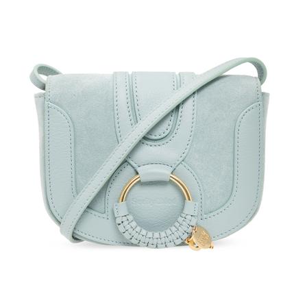 See by Chloé, Hana Mini Shoulder Bag Niebieski, Kobieta, Rozmiar: ONE Size