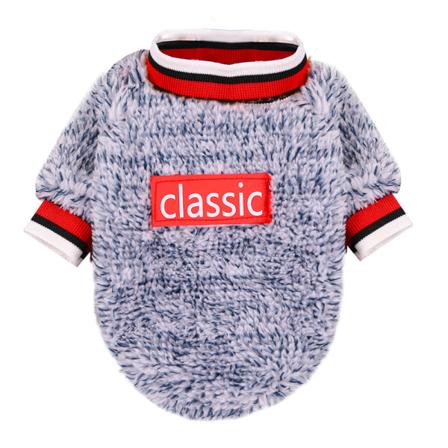 Dyreklær Lammeull Teddy Bichon Classic Sports Two Feet Warm Dark blue 2XL