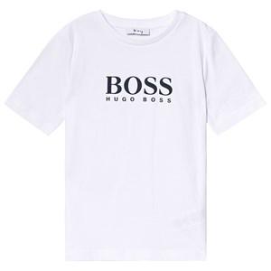 Kids - BOSS White Logo T-Shirt 4 years - Tops - 4 years - White - Junge