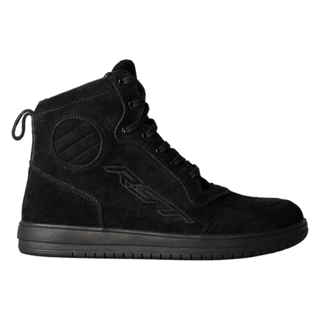 RST Hitop MC Boots Suede Black Suede 45