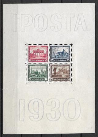 Tyske Rige 1930 - AFA 443-446 - Postfrisk