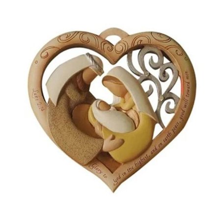 Hellig Familie Figur Født af Kristus Renæssance Kollektion Træ Statue Religiøs Gave Katolske Hjem Dekorationer