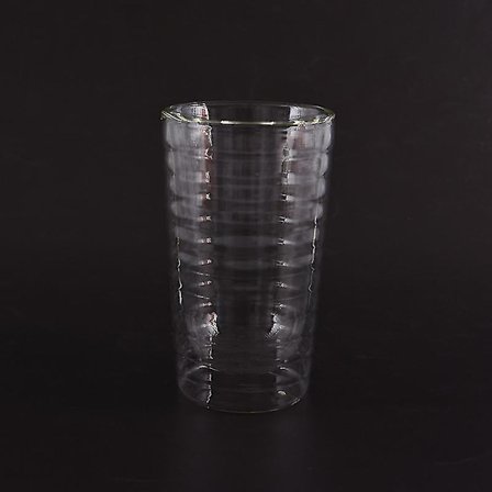 Handblåst Dubbelväggig Glas Kopp Nespresso Kaffemugg Och Koppar Termiskt Glas-hao (FMY)