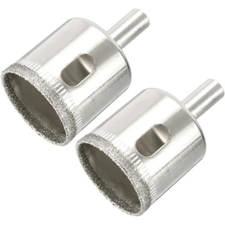 2 st Diamantborrkrona Hålsåg för Keramik Marmor Glas Kakel 30mm