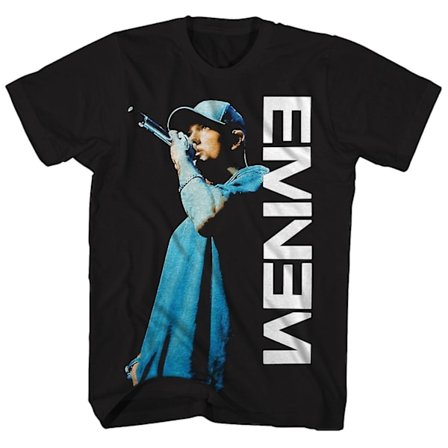 Eminem T-shirt Live On The Mic Eminem T-shirt