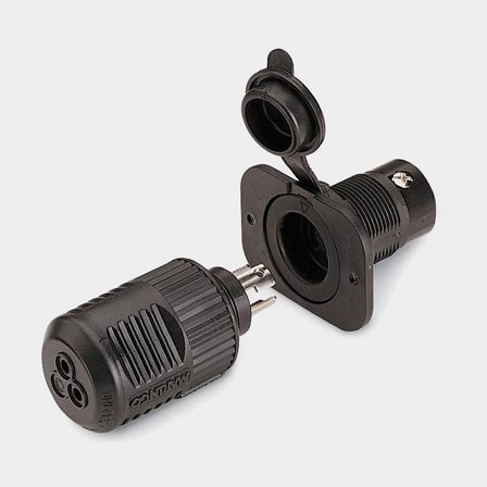 Udtag Marinco, til 3 x Ø1 - 8 mm kabel, med stik