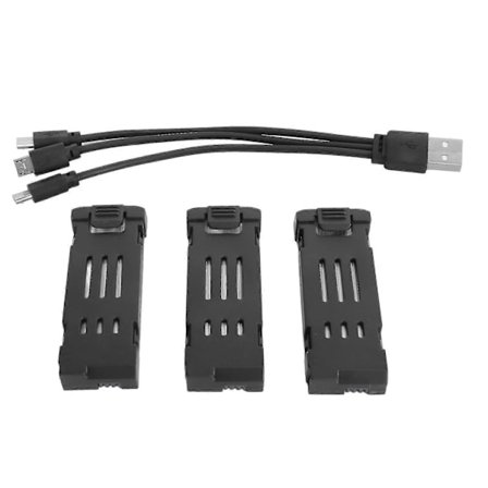 Rc Drone Litiumakku 3.7v 1800mah Kauko-ohjattava Uav-akku malleille E58 E68 Jy109 998pro Quadcopter 3kpl-hhny