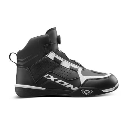 Scarpe moto Ixon Vyper WP Nero/Bianco 39