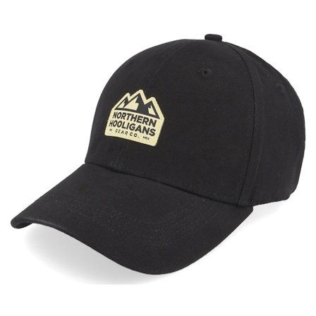 Northern Hooligans - Black adjustable Czapka Z Daszkiem - New-peaks Strapback Cap Black Adjustable @ Hatstore