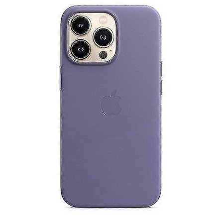 Læder Telefon Cover Kompatibelt med Iphone 13 Pro Læder Cover med Magsafe-Perfekt