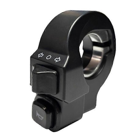 E-cykel 2 i 1 Horn Blinklys Kontakt Knap Elektrisk Cykel Dele Tilbehør Motorcykel E-cykel E