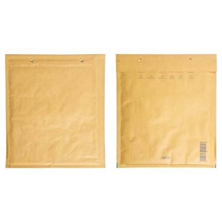 100st Bubbelpåsar 175x165 mm (CD) - Bruna