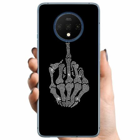 Oneplus 7t Tpu Mobilskal Fuck You Bling