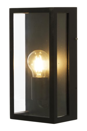 Aneta Lighting ARENDAL veggskjold, svart, utendørs IP44