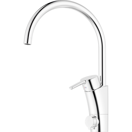 Mora MMIX II 332151 Köksblandare diskmaskinsavstängning, krom, Badrum