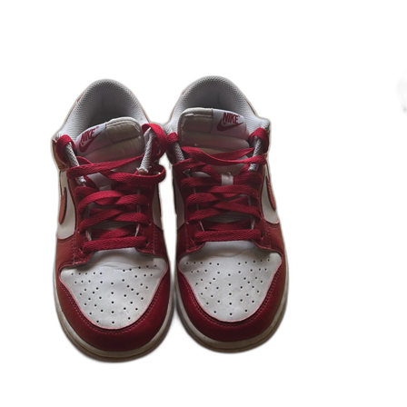 Nike Dunk Low röd/vit sneakers