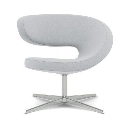 Varier Furniture Peel Club - Chrome base