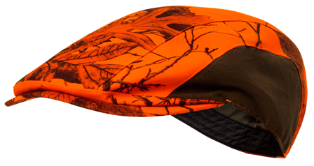 Deerhunter Eagle Flat Cap metsästyslippalakki, REALTREE EDGE ORANGE - Lätsät