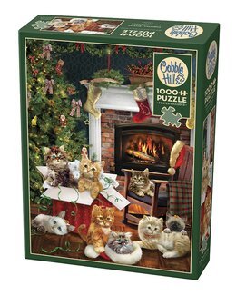 Puslespill Kattenes jul 1000 biter