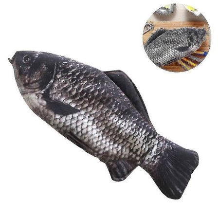 Simuleret fiskeformet taske, vandtæt taske, fiskemøntpung, nyhedstaske, interessant taske, holdbart penalhus