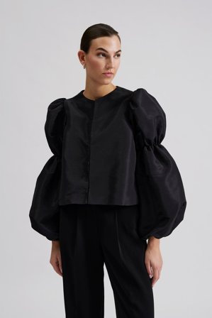 Malina - Zoey blouse - M - Black