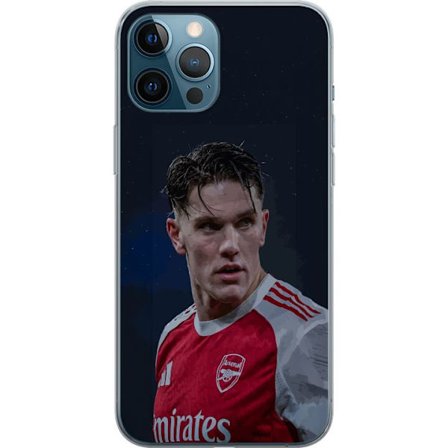 Kompatibel Mobilcover til Apple iPhone 12 Pro Max Pastelfarvet regnbue med hvide stjerner og blød farveovergang i drømmehimlens design