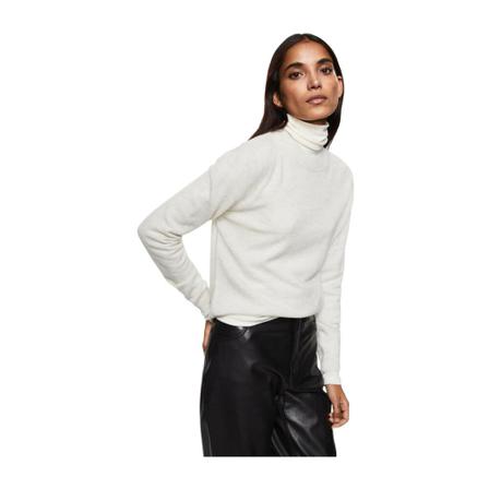 Mango Sweater Hvid, Dame, Størrelse: XS