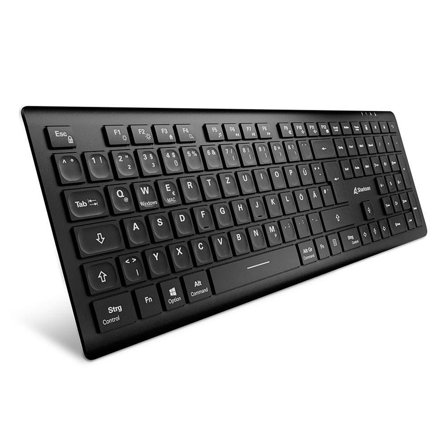 Sharkoon Officepal K30W Bk Keyboard