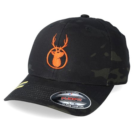 Hunter - Camo flexfit Cappellino - Kingdeer Black Camo Flexfit @ Hatstore