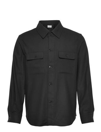 M. Oscar Overshirt Overshirts Musta Filippa K