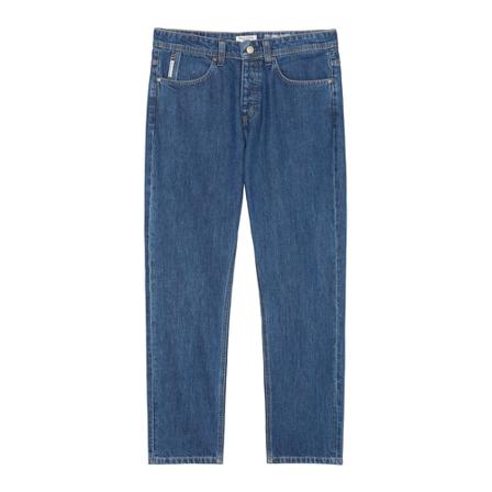 Marc O'Polo Linus Slim tapered cropped jeans Blå, Herre, Størrelse: W31 L30
