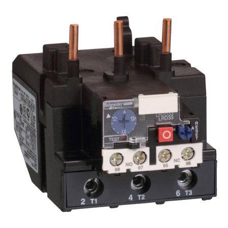 Schneider Electric LRD3363 Overstrømsrelé 1 Åp + 1 Luk 63-80 A, Elfordeling & strømforsyning