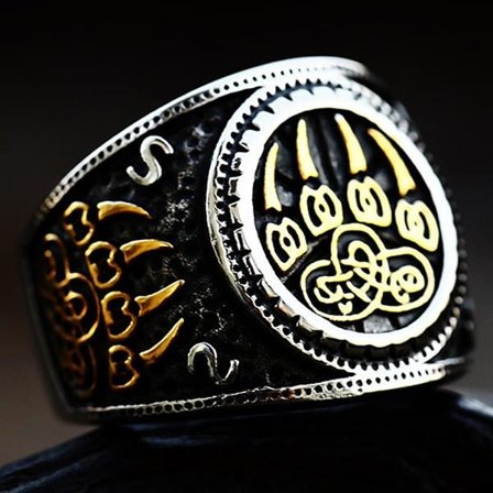 Ring - Norse Mythology - Wolfpaw - Stainless steel - High quality