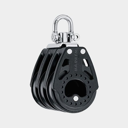 Harken 75mm Triple Block - Swivel (2664)