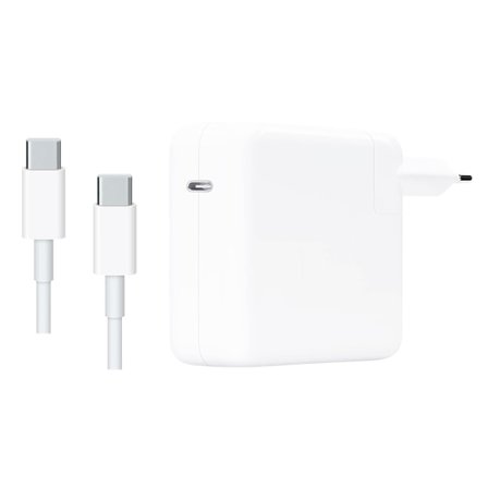 Laddare för MacBook, iPad och iPhone, 87W med USB-C-kabel