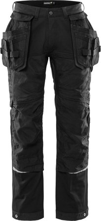 Arbetsbyxor Fristads Herr Hantverkarbyxa stretch 2830 GSTT, Svart Arbetskläder