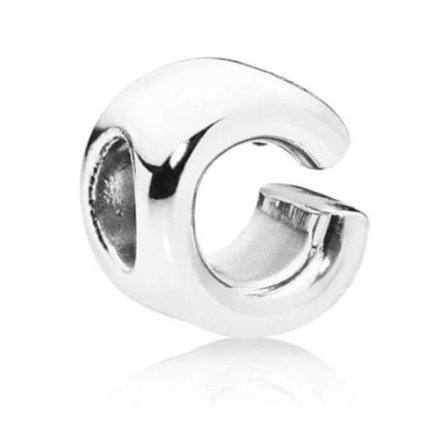 Berlock - Pandora - Bokstaven C - Silver - Kvinna - Vuxen