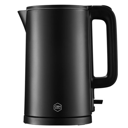 Obh nordica Thermo Protect vattenkokare 1,5 liter, svart | Köksmaskiner > Vattenkokare | Bagaren och Kocken