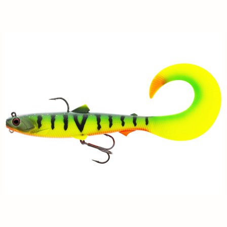 Westin Bullteez Curltail R 'N R 21cm 73g Sinking (1pc) - Tiger Perch