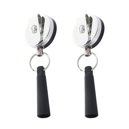 2 stk Elastiske Penneholdere Duty Nøgleringssnor Lærer Penneholder